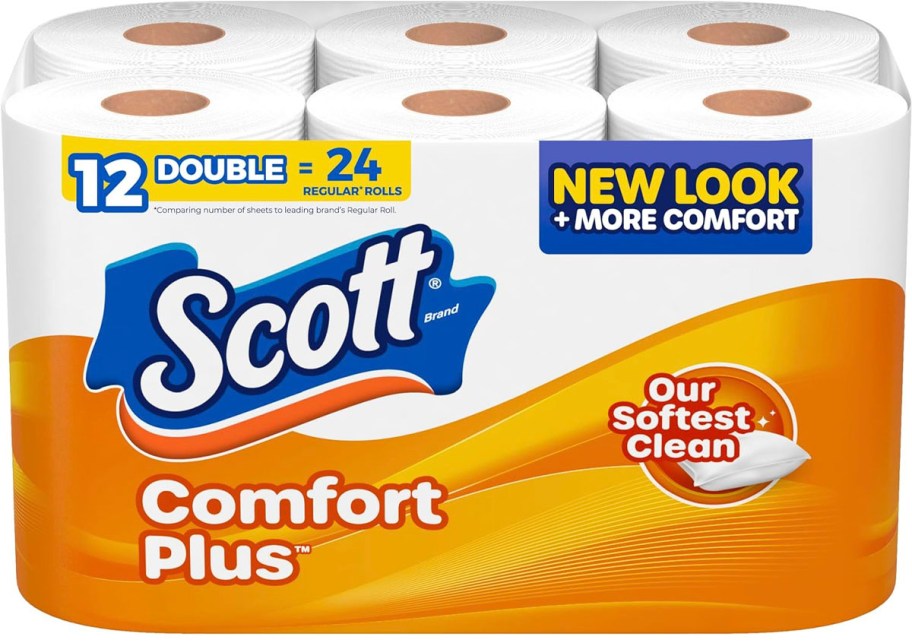 scott comfort plus toilet paper pack 