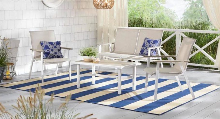 Up to 75% Off Home Depot Patio Furniture | 4-Piece Patio Set Only $99.75 (Reg. $399)