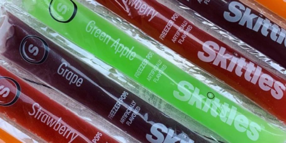 Skittles Freezer Pops Exist! Get a 70-Count for ONLY $2.48 on Walmart.com