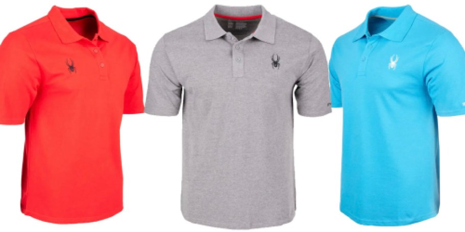 Spyder Men’s Polos ONLY $10 Each Shipped | Six Color Choices!