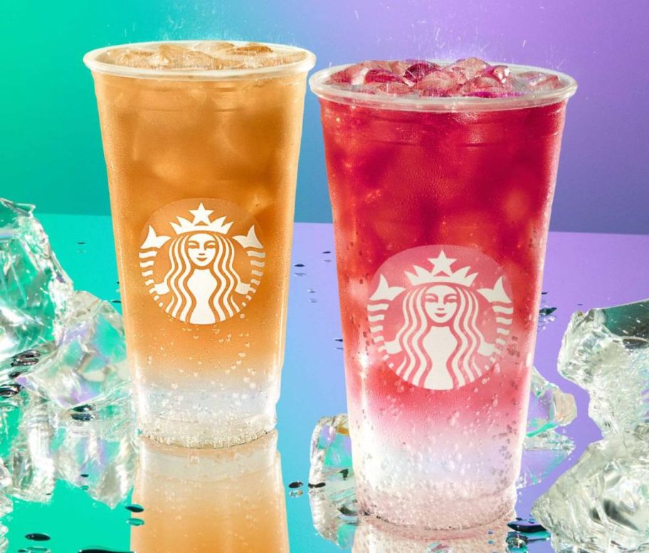 Melon Burst and Tropical Citrus Iced Energy Drink