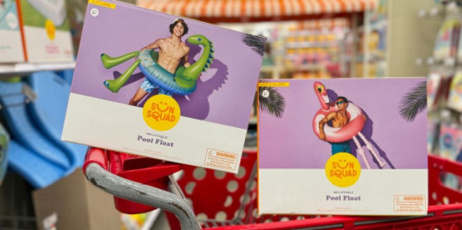Grab These 10 Pool Floats from Target’s Sun Squad Line for $8 or Less!
