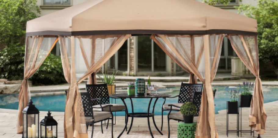 Outdoor 11×11 Pop-Up Gazebo Only $132.75 Shipped (Regularly $319)