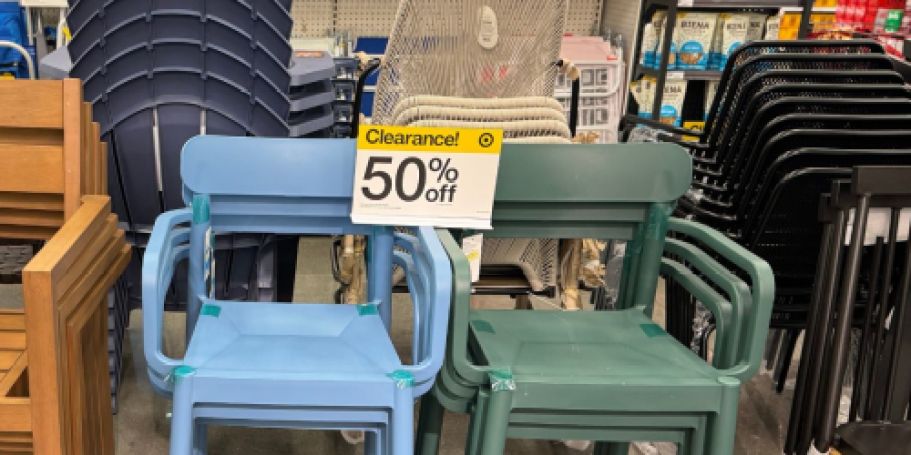Possible 50% Off Target Clearance | Patio Furniture, Planters, & Fire Pits!