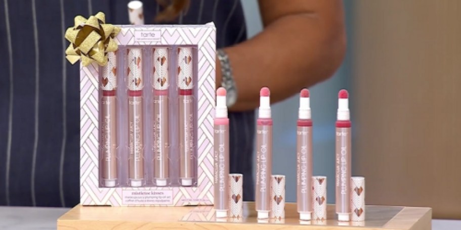 tarte Maracuja Lip Oil 4-Piece Set from $27 Shipped (Regularly $56)