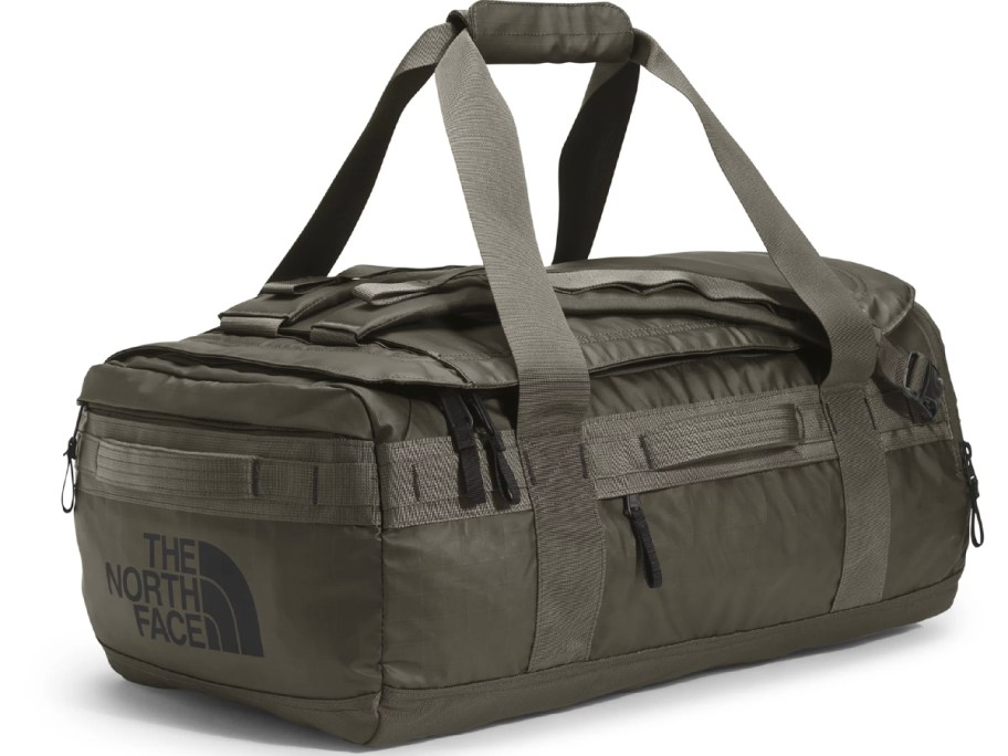 the north face green duffel 