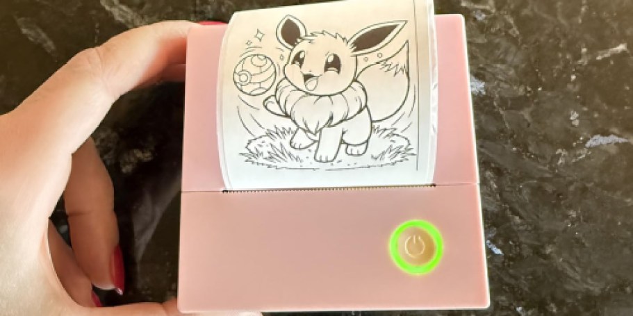 Thermal Sticker Printer Only $9.99 on Amazon | Perfect for Notes, Journaling & More