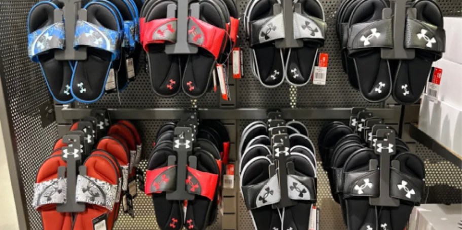 Under Armour Slides from $8.98 + FREE Shipping