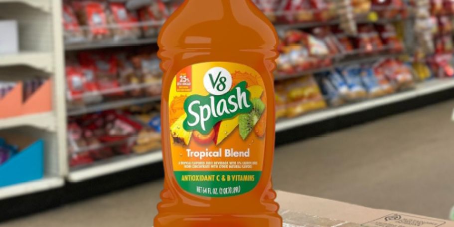 V8 Splash Juice 64oz Bottles from $1.39 Shipped on Amazon | Tons of Flavors!