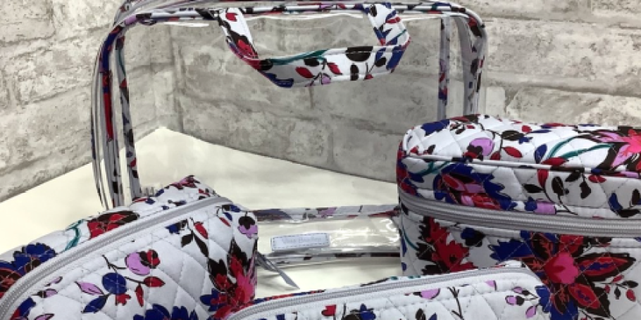Up to 70% Off Vera Bradley Outlet Sale | Cosmetic Organizer Set Just $22 (Reg. $79)