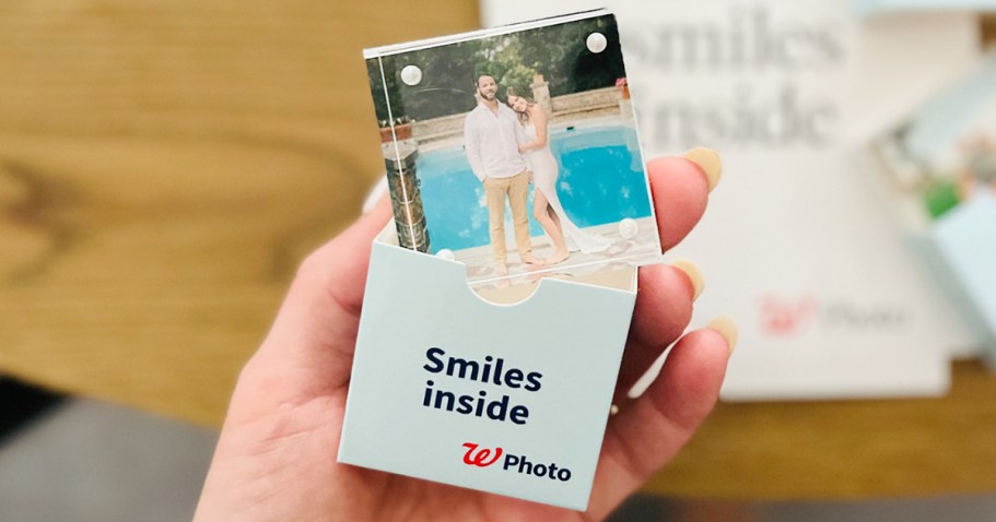 Walgreens Acrylic Photo Blocks JUST $1.99 w/ Same Day Pickup (Easy Gift Idea)