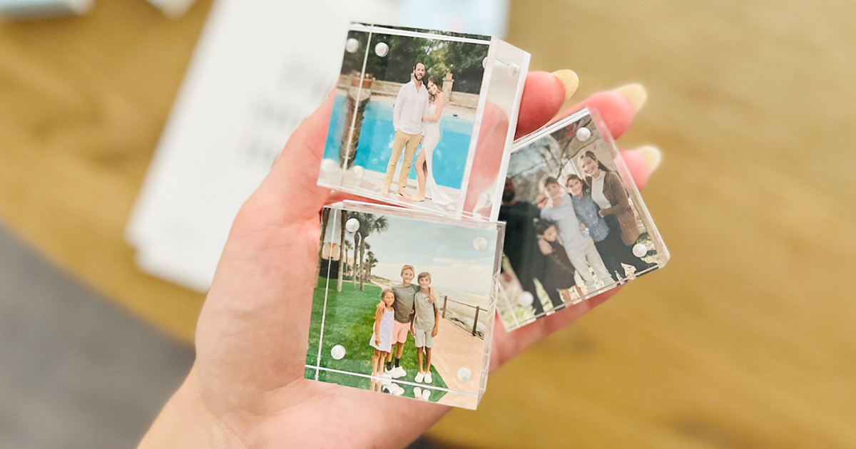 Buy One, Get Two FREE Acrylic Photo Blocks w/ Walgreens Same Day Pickup