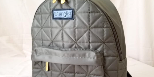 Wrangler Quilted Backpack Purse Only $14.99 on Amazon (Reg. $30)
