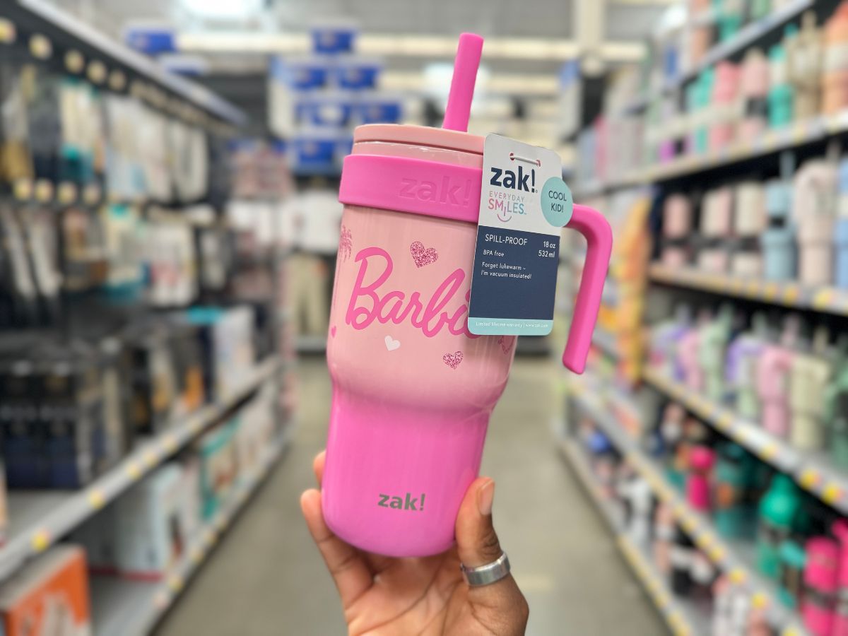 Zak Designs Barbie, Disney Princess, and Hello Kitty Tumblers Spotted at Walmart