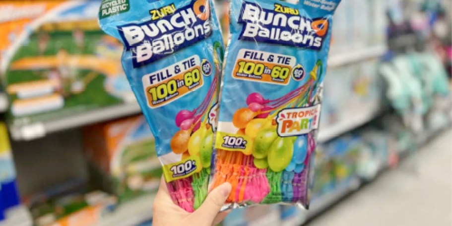 Bunch O Balloons 100+ Pack Only $6.74 on Amazon (Fills in Seconds!)