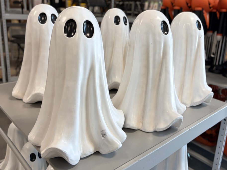 2-Foot Happy Haunting Ghost Porch Decor