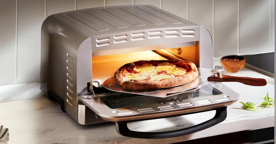 Cuisinart Indoor Pizza Oven Just $199.99 Shipped on Amazon (Reg. $400) | Includes Stone, Deep Dish Pan & More!