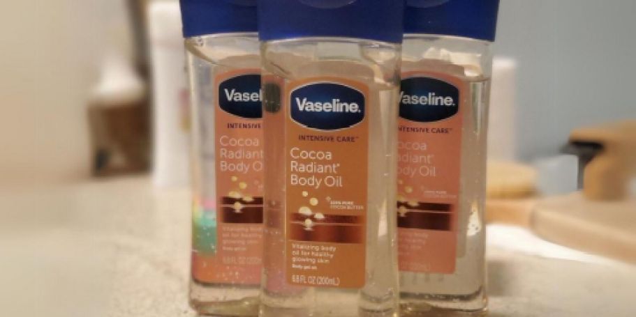 Vaseline Body Oil Gel 6.8oz 3-Pack Just $7.26 Shipped w/ Stackable Amazon Savings