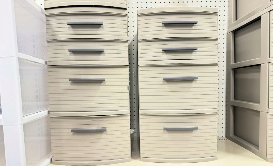 Target Brightroom 4-Drawer Storage Tower Only $17.60!