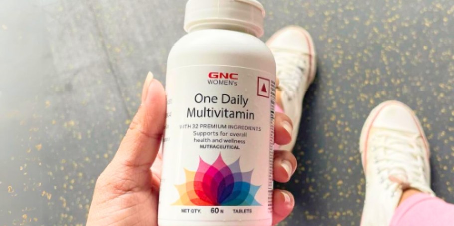 Up to 60% Off GNC Vitamins | One Daily Multivitamins Just $6.99 (Reg. $15)