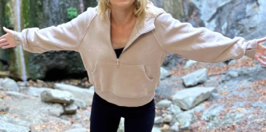 Women’s Cropped Hoodie Only $13.95 on Amazon (Regularly $43) | Over 1,200 5-Star Reviews
