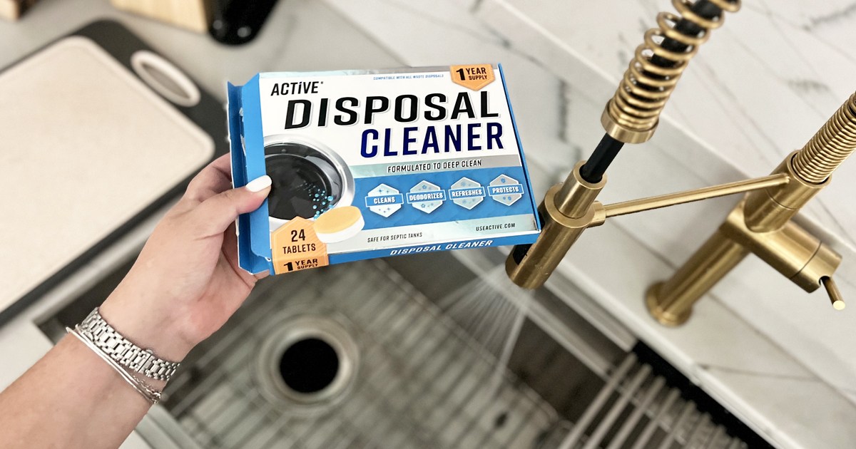 Active Garbage Disposal Cleaner 1-Year Supply Only $10 Shipped on ...