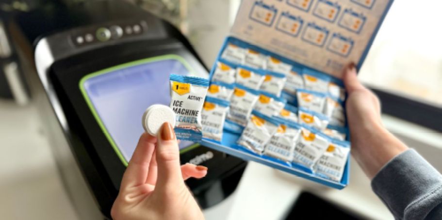 Ice Machine Cleaner Tablets 1-Year Supply Only $11.56 Shipped on Amazon (Reg. $20)