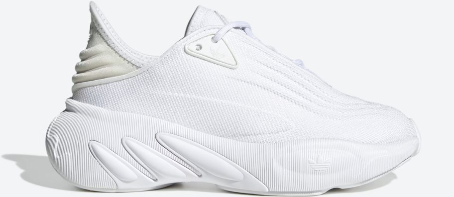 white chunky adidas shoe