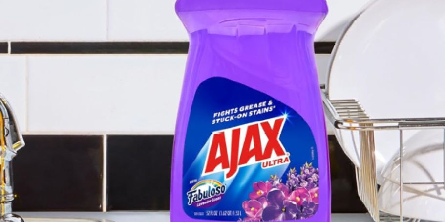 Ajax Dish Soap 52oz Bottle Just $2.79 Shipped on Amazon