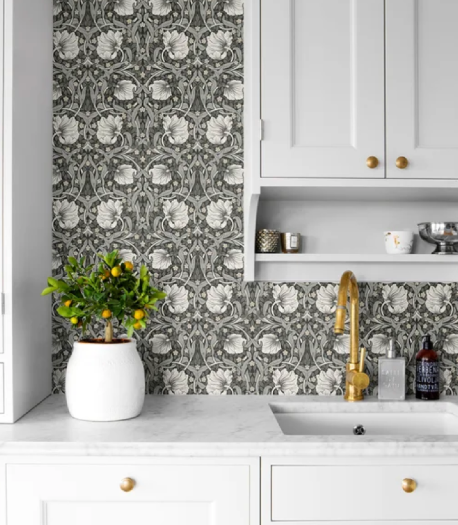 Alcott peel and stick wallpaper from the Wayfair Black Friday in July sale