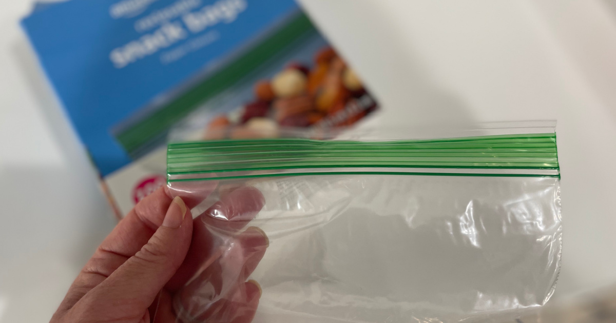 Amazon Basics Sandwich Bags 100-Count Box Only $1.98 Shipped for Prime Members