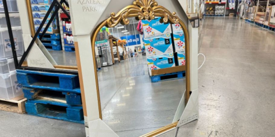 Gorgeous Mantel Mirror Only $79.98 at Sam’s Club (Designer-Inspired for $400 Less!)