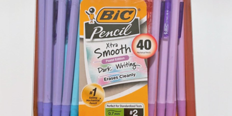BIC Mechanical Pencils 40-Pack Only $4.68 on Target.com (Regularly $10)