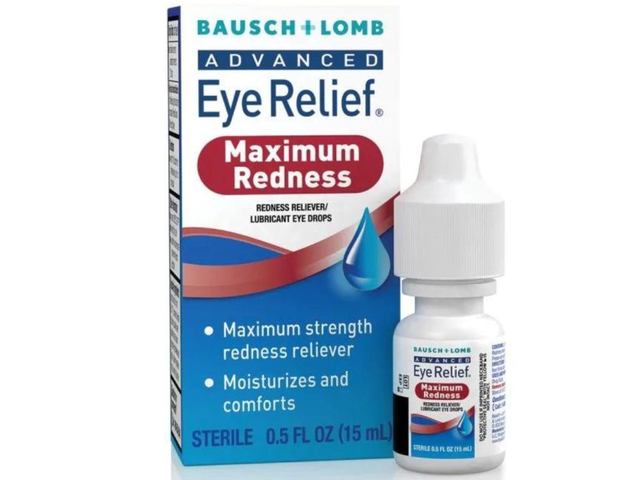 Bausch & Lomb Advanced Eye Relief Redness RelieverLubricant Eye Drops
