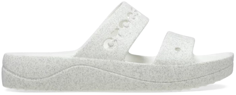 crocs Baya Platform Glitter Sandal