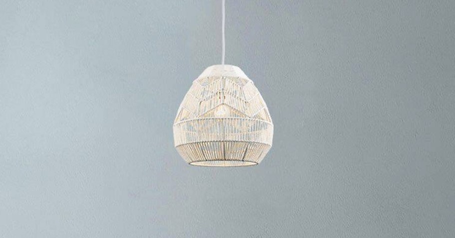 Up to 70% Off Home Depot Lighting + Free Shipping | Boho Pendant Lights from $24.97 Shipped
