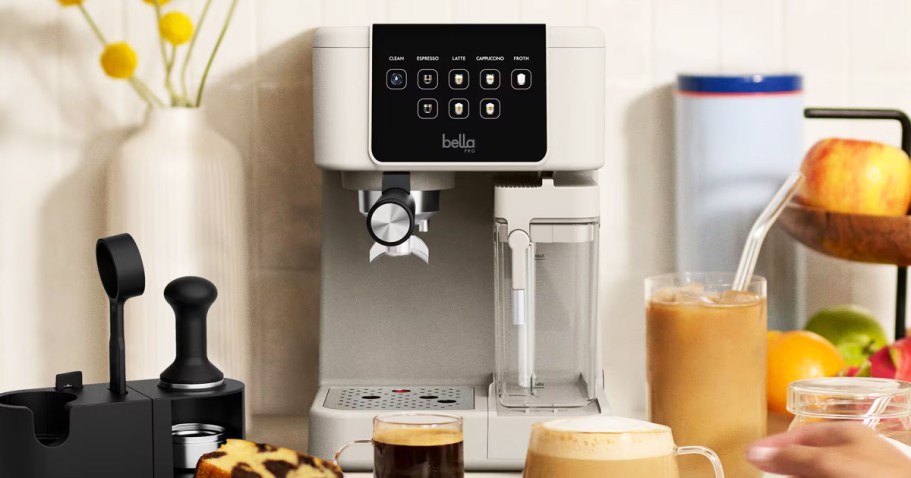 Bella Pro Espresso Machine Just $99.99 Shipped on BestBuy.com (Reg. $230)