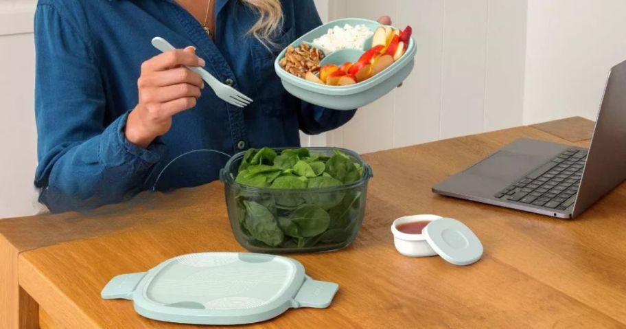 Bentgo Salad Container Just $19.99 on Target.com (Say Goodbye to Soggy Salad)