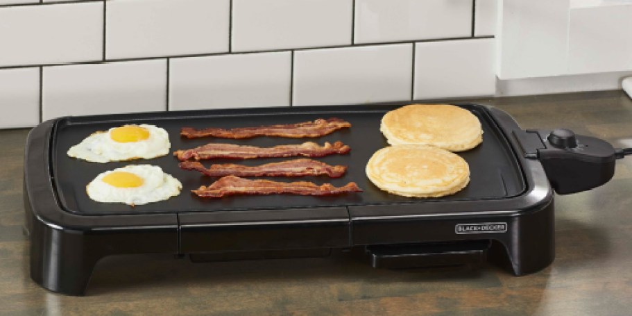 Black+Decker Family-Sized Electric Griddle Only $14.99 on Target.com (Regularly $26)