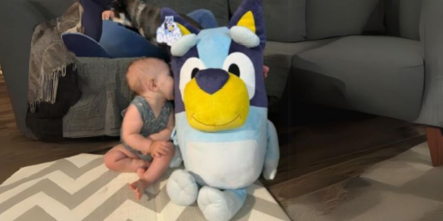 HUGE Bluey My Size Plush Just $25 on Walmart.com (Will Sell Out!)