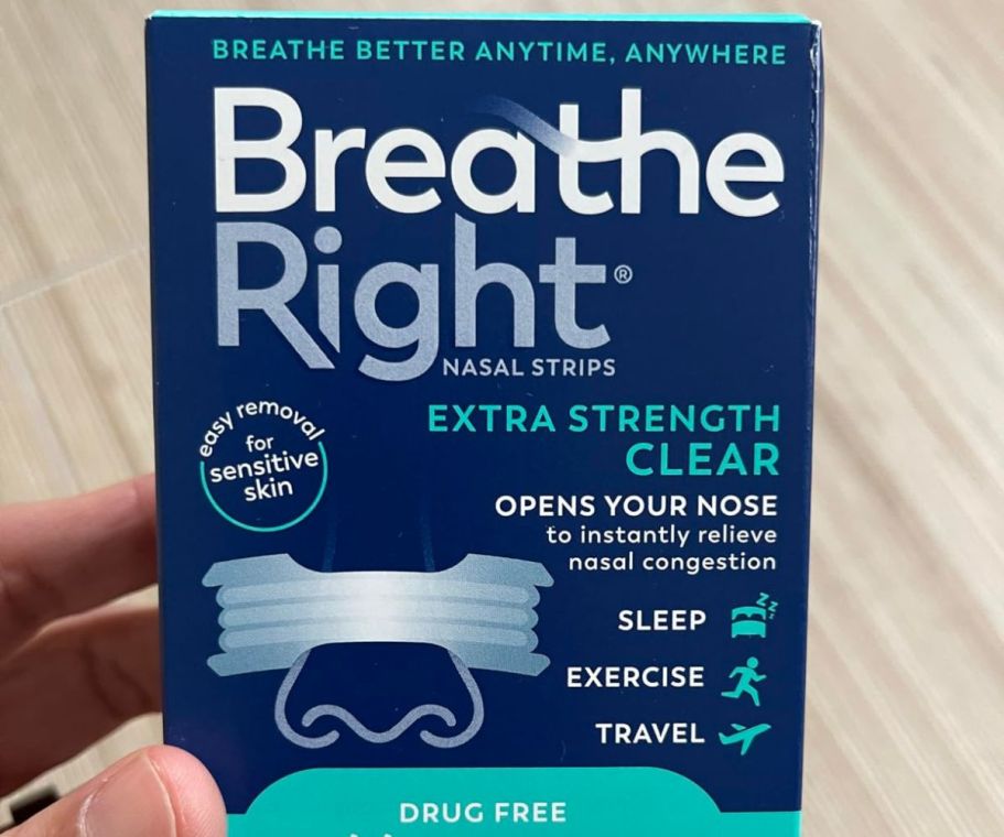 Breathe Right Strips 44-Count Only $9 Shipped on Amazon (Regularly $20)