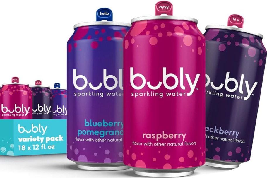 Stock image of Bubly Berry Variety Pack