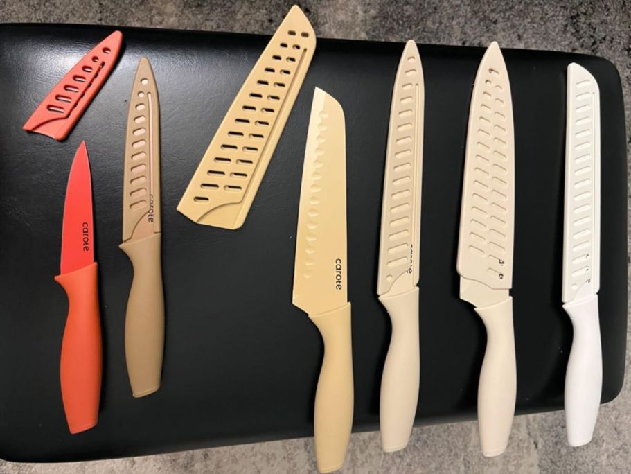 Up to 80% Off Carote Knife Sets on Walmart.com | 12-Piece Set Just $17.96!