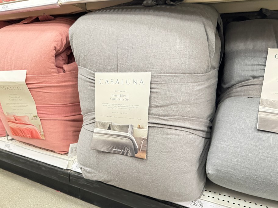 Casaluna Linen Blend Comforter Set