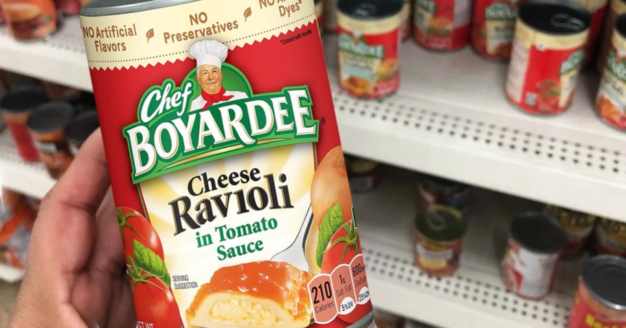 Chef Boyardee Cheese Ravioli 12-Pack Only $11.40 Shipped on Amazon