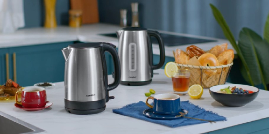 Stainless Steel Electric Kettle Only $19.99 Shipped for Amazon Prime Members