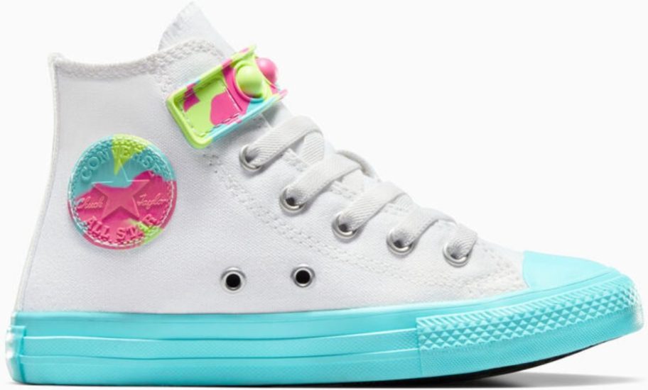 Converse Little Kids Chuck Taylor All Star Bubble Strap Easy-On Hyper Brights