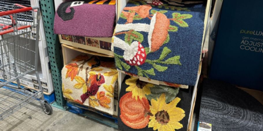 Costco Fall and Halloween Hand-Hooked Accent Rugs Only $14.99