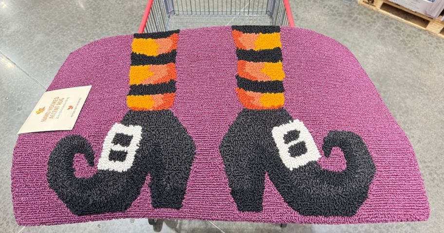 Costco Hand-Hooked Accent Rug Witch