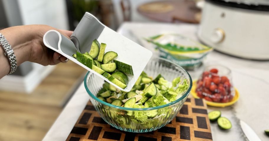 Folding Cutting Board Scraper Only $10.95 on Amazon (Lina Loves this ...